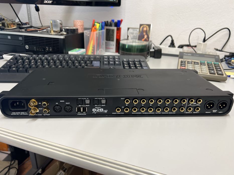 Vand placa de sunet externa, dac audio, Motu 828 mk3 FireWire
