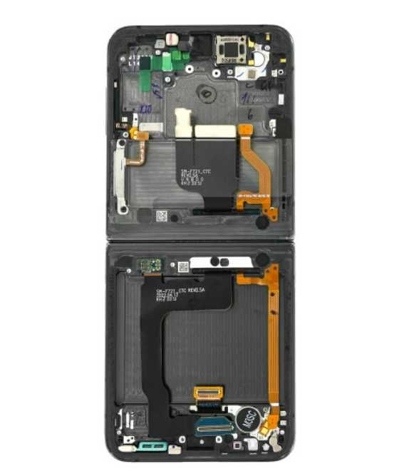 LCD Дисплей за Samsung Galaxy Z Flip 4 5G F721+Рамка/Graphite/Гаранция