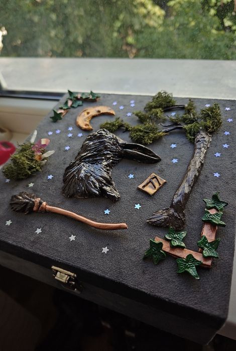 Cutie Magică Handmade – Pentru Rune, Tarot, Lenormand