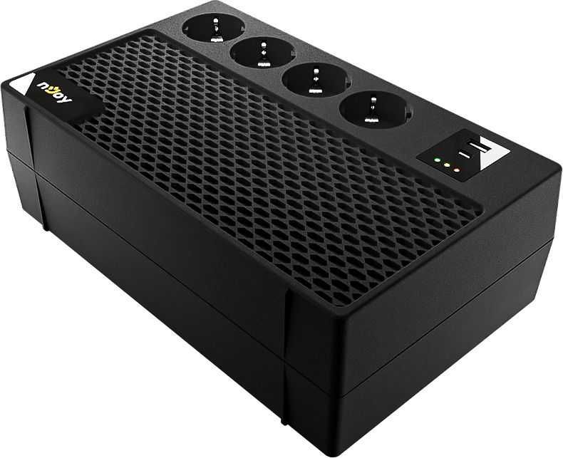 Чисто ново захранване UPS nJoy Renton 650 PLUS - SBLS665TRPCG01B - UPS 650VA/360W