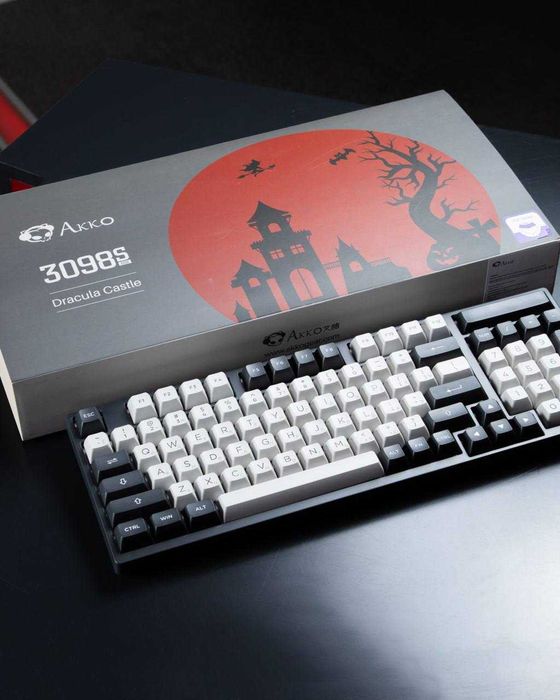 клавиатура Akko 3087 DS Matcha Red Bean