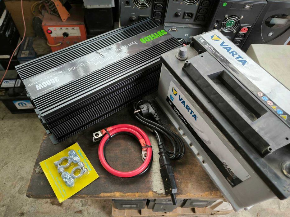 ЮПС-6000W+акумулатор 90ач,UPS-6000w,аварийно захранване и мн.др предл.