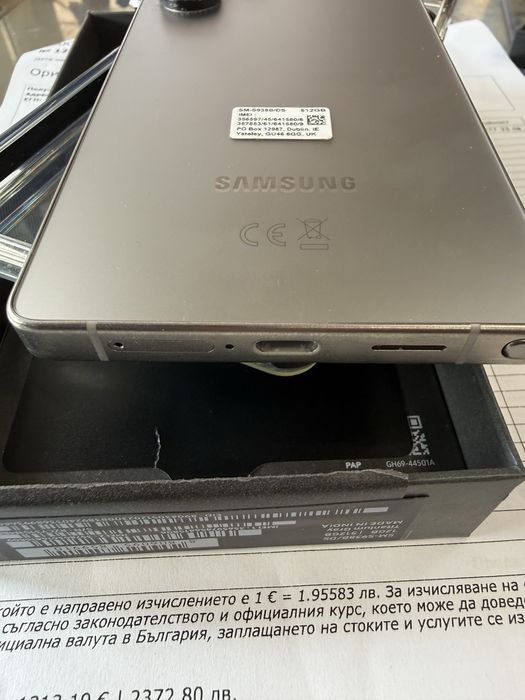Samsung s25 ultra 12/512gb gray Гаранция!Неразличим от нов!