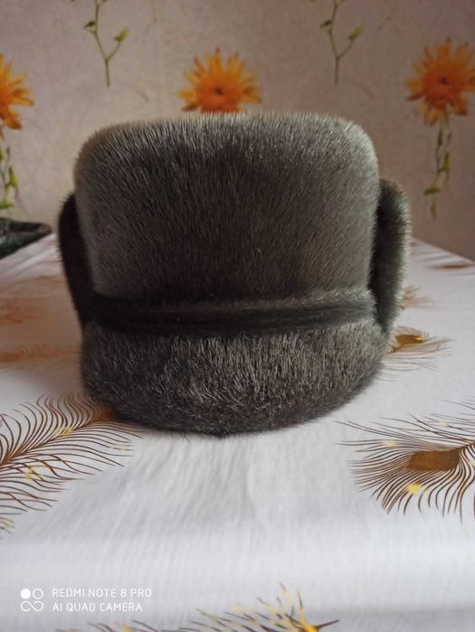 Шапка мужская нерпа