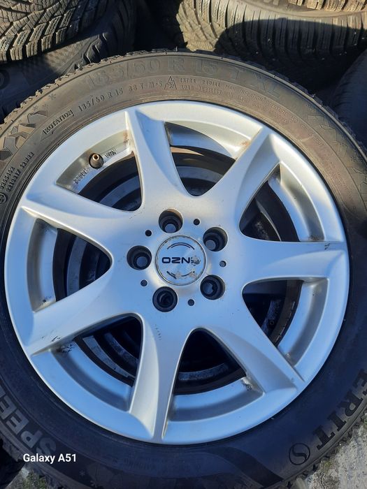 Ляти джанти с гуми зимни, 5×100, 15цола.