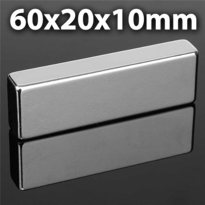 Магнит 20mm x10mm x2mm. неодимов N52, Neodymium magnet magnit