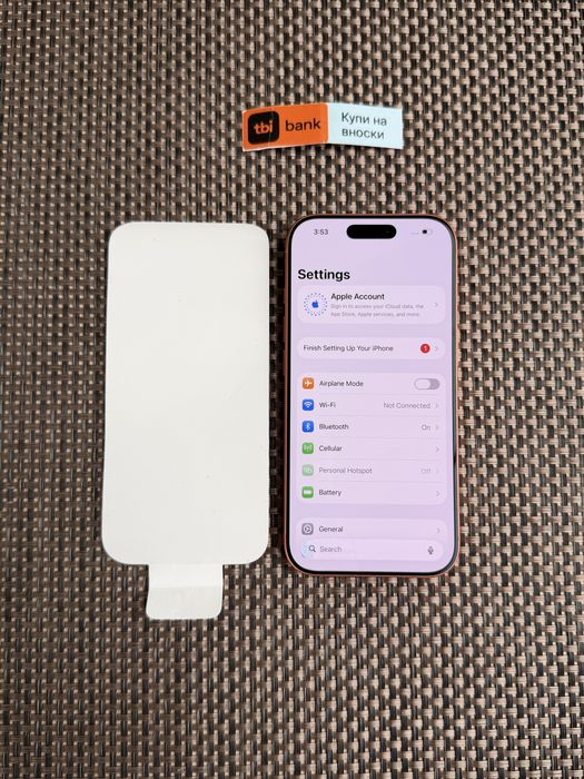 КАТО НОВ! *ЛИЗИНГ* iPhone 17 Pro 256Gb Cosmic Orange ГАРАНЦИЯ