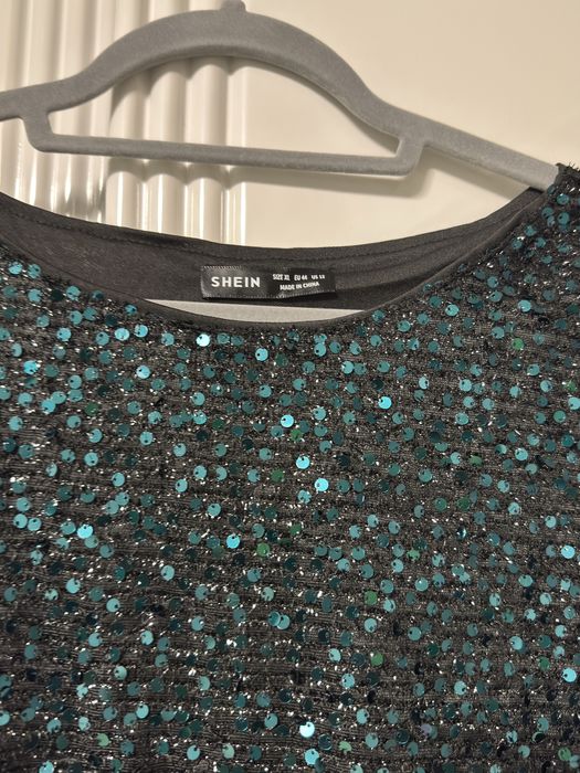 Блетяща рокля XL