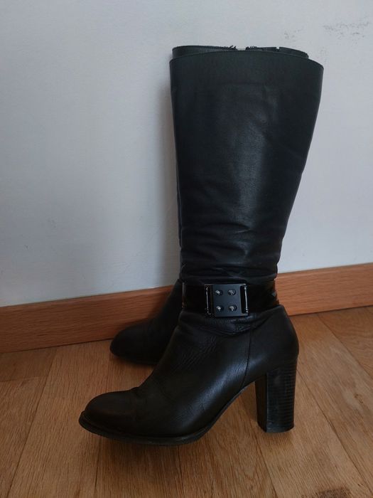 Дамски ботуши естествена кожа 40