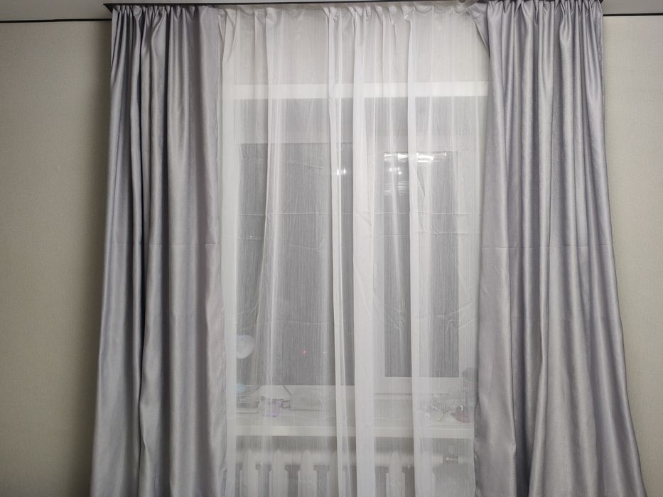 Новые шторы (2 окна)
