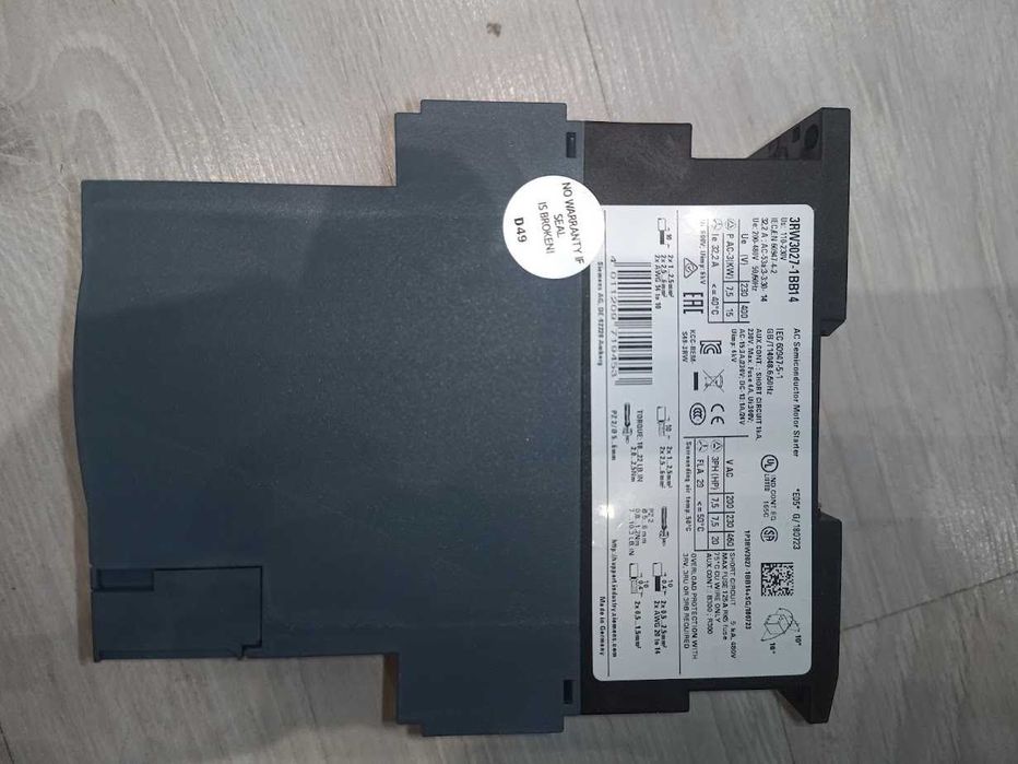 Совт Стартер (Soft Starter) Siemens Sirius