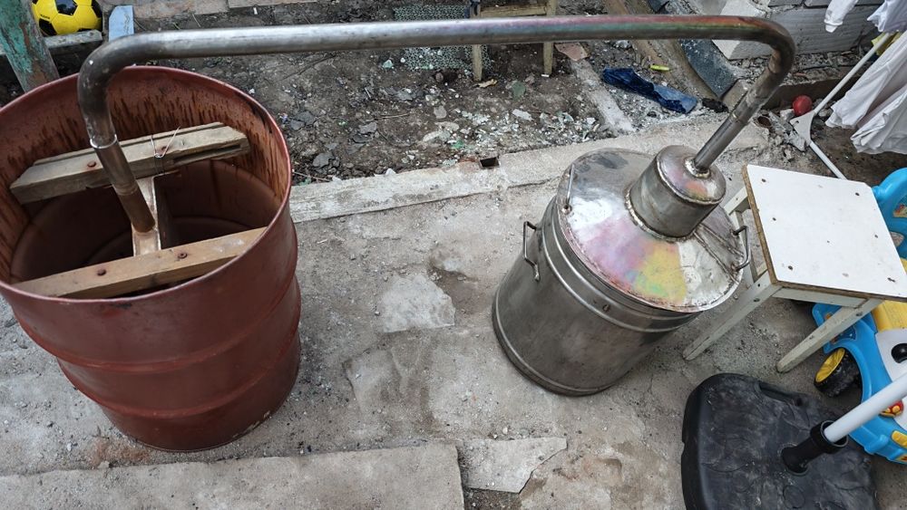 Cazan de tuica din inox