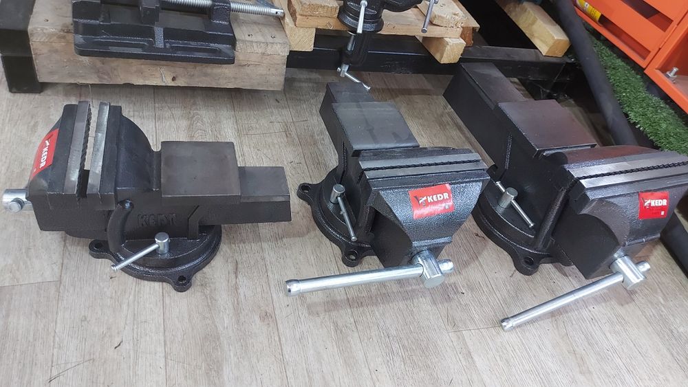 Тиски слесырные,Тиски KEDR