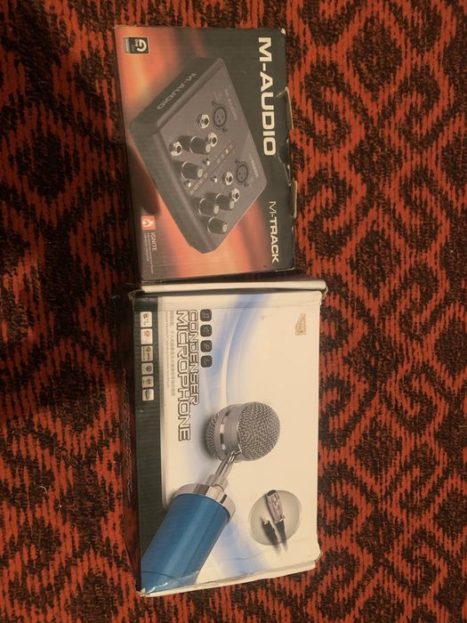 M-Audio M-Track,Condenser Microphone...