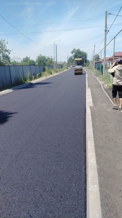 Асфальт! Асфальтирование. Бордюры