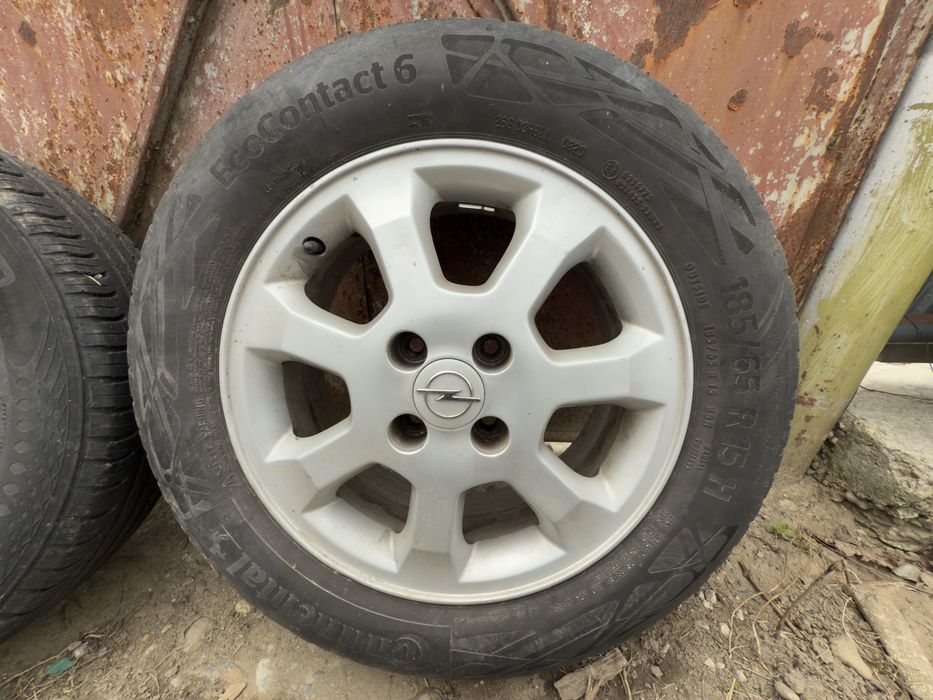 Vand Roti Opel 185 65 15, jante originale 4x100