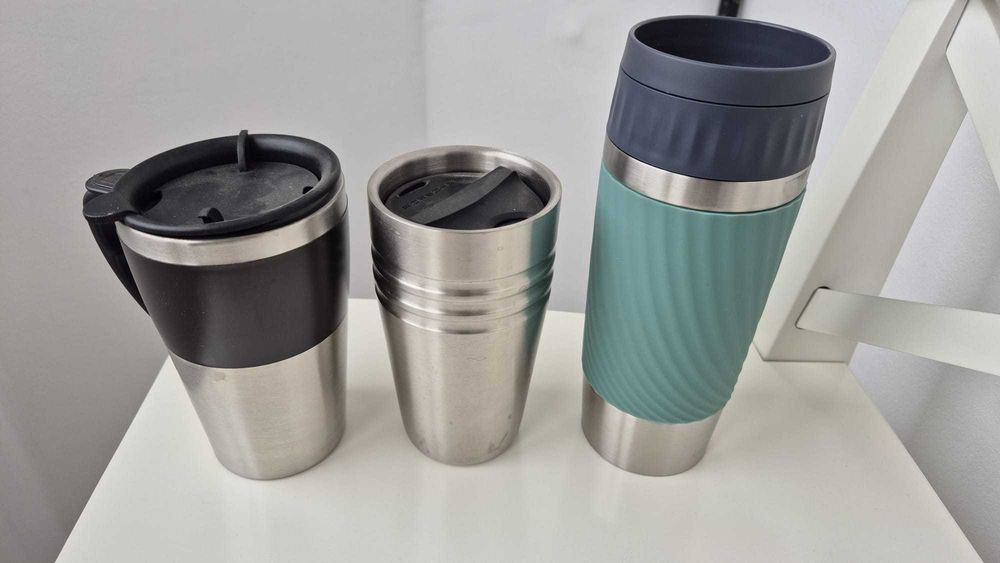 termos ceai, cafea, pahar cu capac