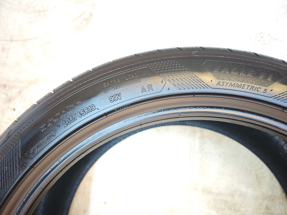 Anvelope 235/45/19 an 2024 vara GOODYEAR Eagle F1 Asymmetric 5 fabricate in Germania