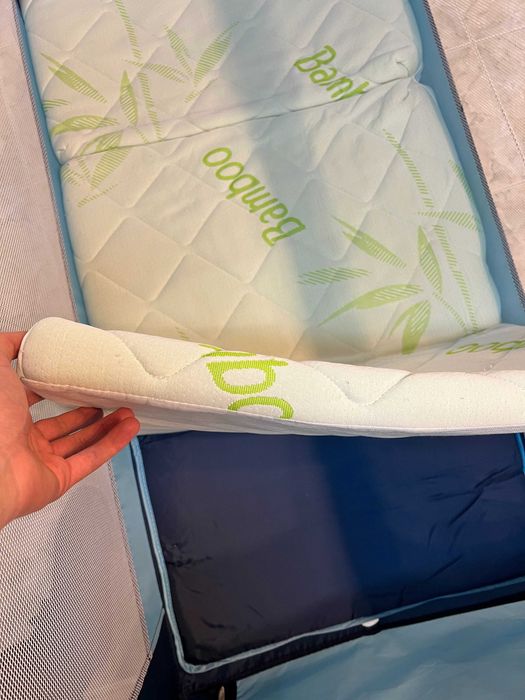 Бебешка кошара синя