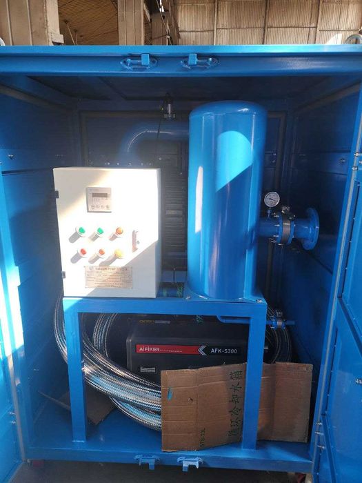 Дегазация и очистка трансформаторного масло.