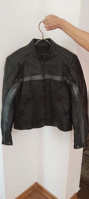 Costum moto din piele Cafe racer.marimea 42
