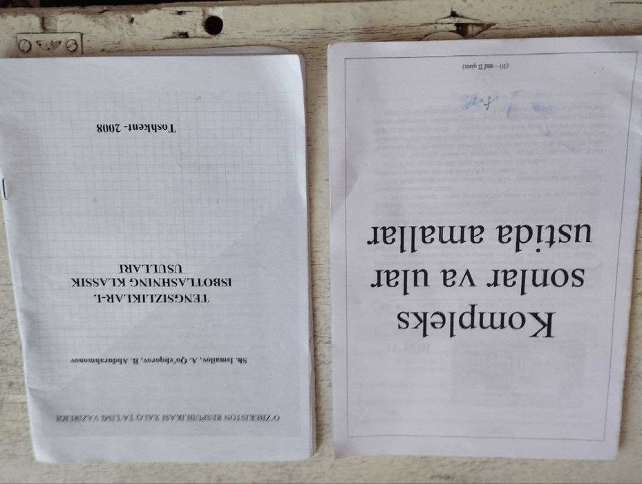 Matematika olimpiadaga tayyorgarlik uchun kitoblar