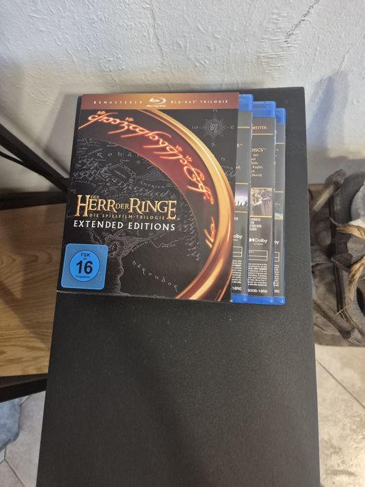 Lord of the Rings Extended Edition Blu-Ray