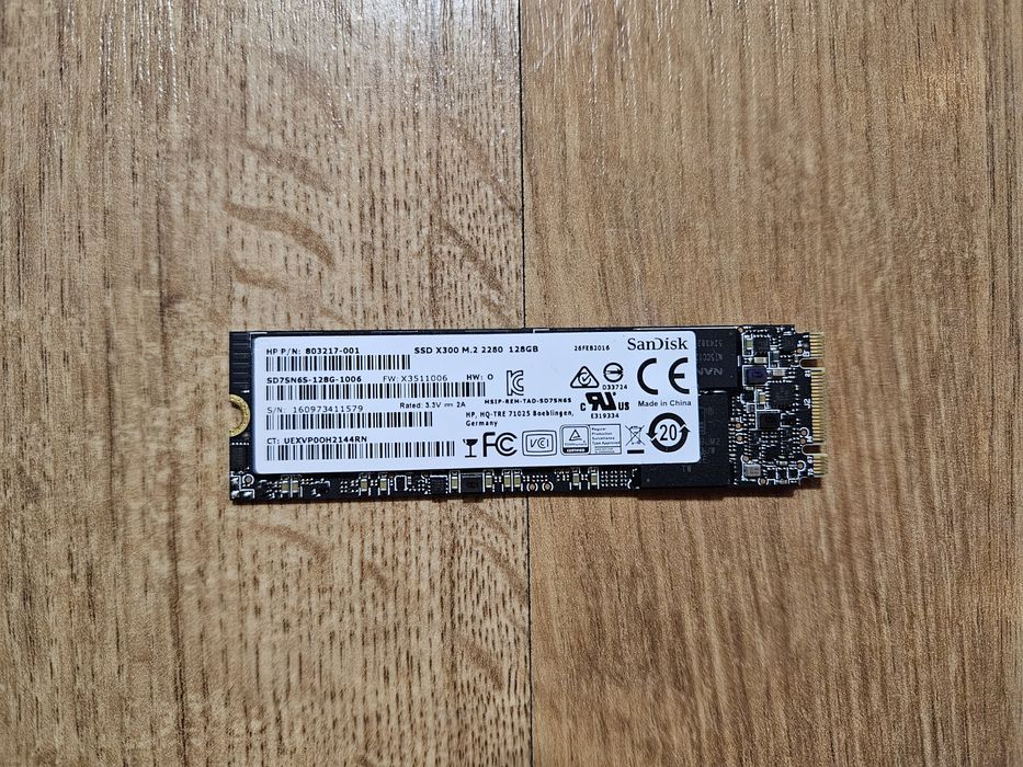 SSD SanDisk M2 SATA 128Gb