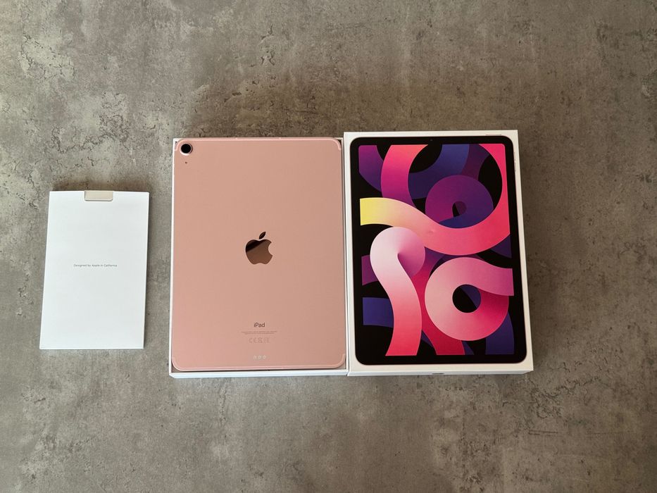 Apple iPad Air 4 - 64 GB | Wifi + Cellular | Rose Gold