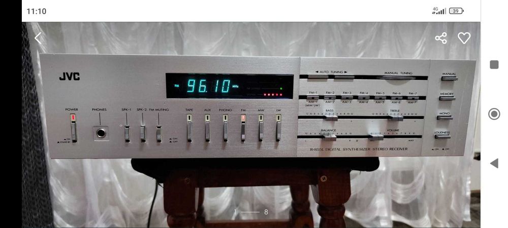 Schimb amplituner jvc cu cd player