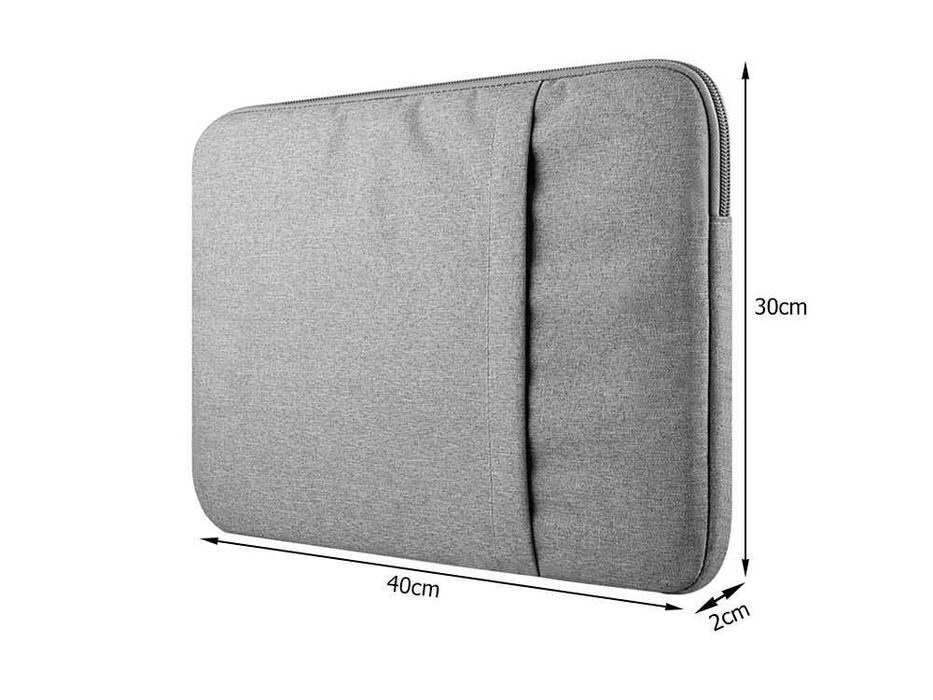 Husa laptop universala 15.6 impermeabila cu protectie buzunar telefon