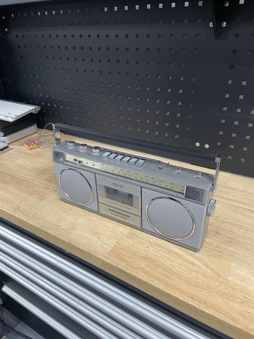 Radio casetofon boombox grundig rr 340 stereo functional