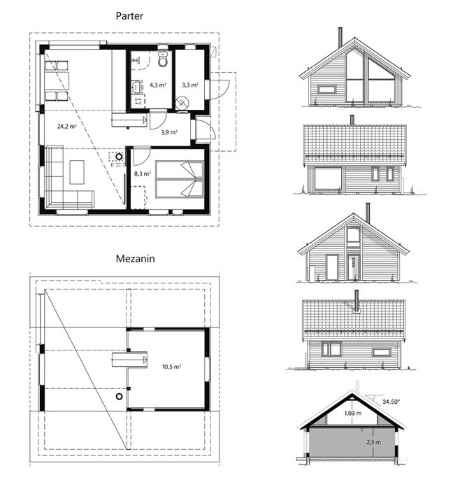 Executam Case modulare cu dormitor sufragerie și dining