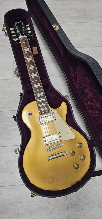Gibson Custom: Les Paul  1957  Goldtop Reissue Dark Back 2011 VOS