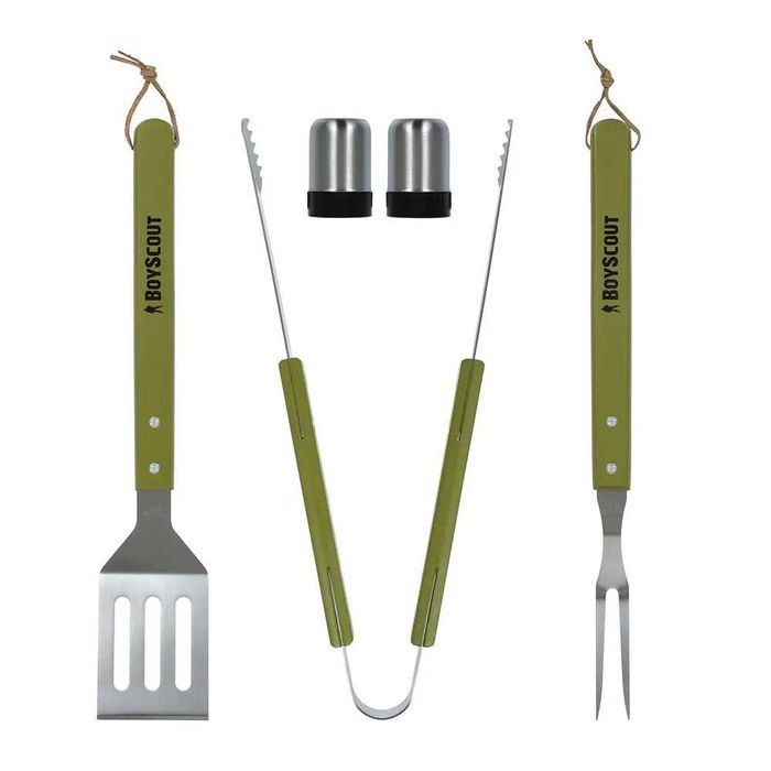 Кухонный набор для барбекю Boyscout 6 в 1, Россия/Барбекю