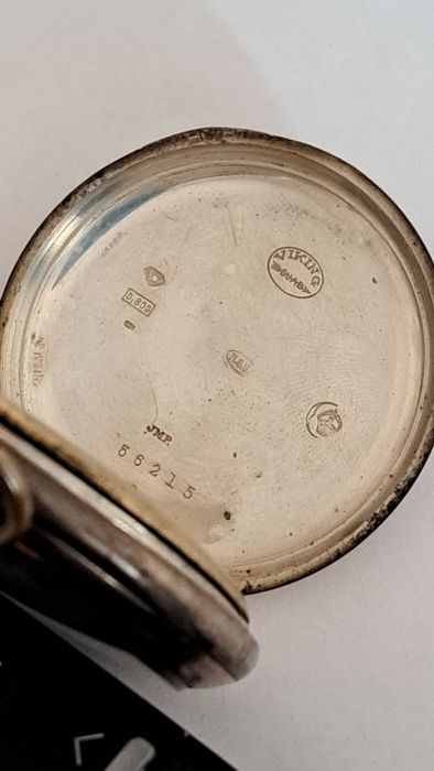 Ceas de Buzunar de Argint Viking-Svalan