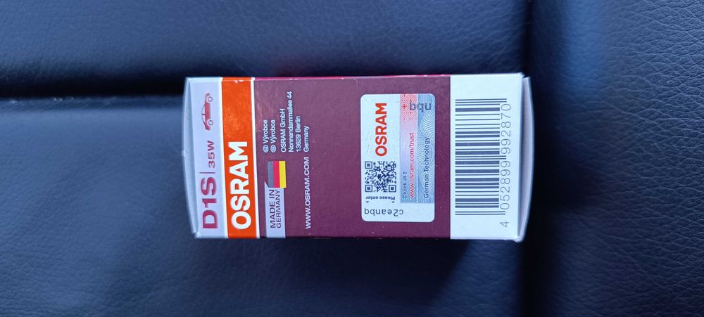 Ксенон крушка на Osram D1S +200% Night Breaker Laser 66140XNL