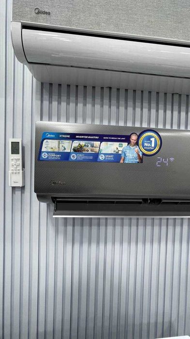 Кондиционер Midea NAOMI- 9,000 Btu от / Inverter / Гарантия