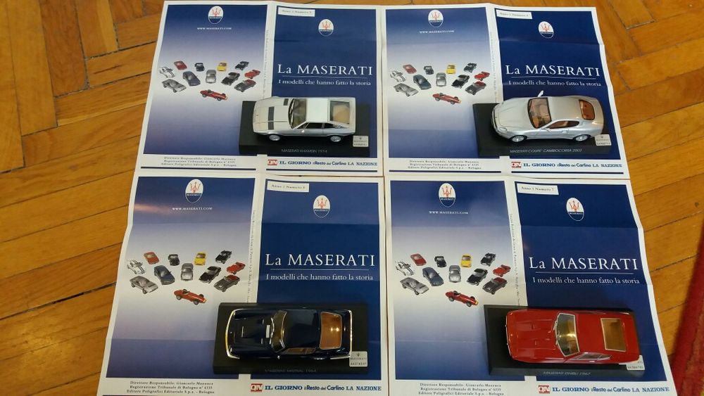 3 Masini de colectie Maserati