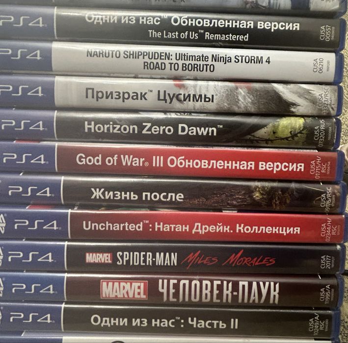 Игры на пс 4 в хорошем состоянии