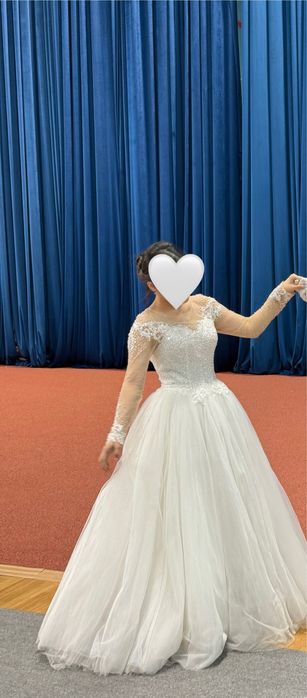 Свадебное платье :прокат/продажа