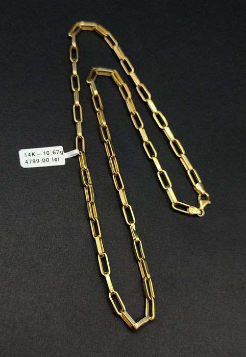 Bijuteria Royal lant din aur 14k 10.67 gr
Gramaj : 
Marime : 
Cod prod