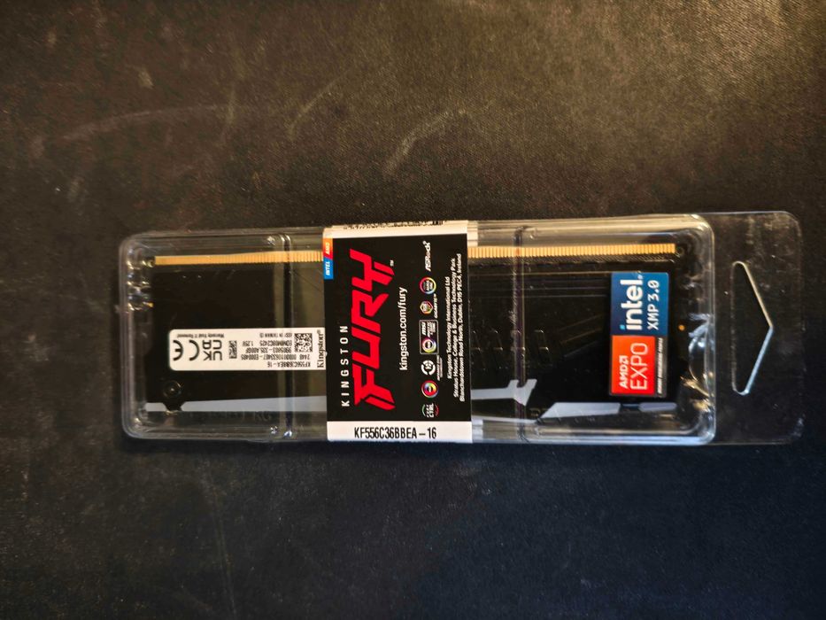 Промо Kingston DDR5 1x16GB 5600MT ARGB тествана na 5800МТ