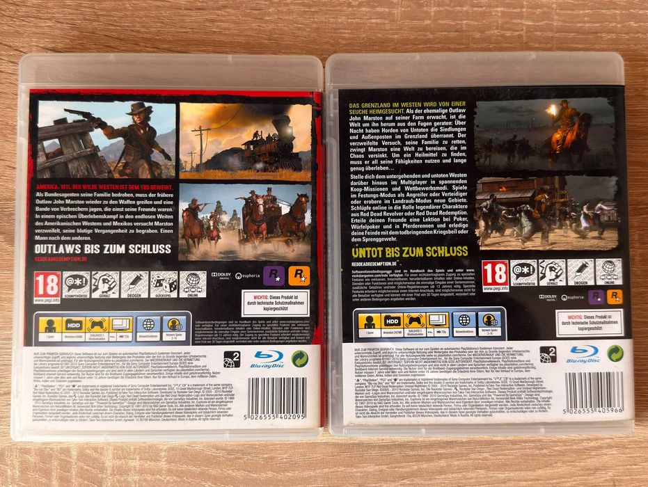 [ PS3 > RDR / Red Dead Redemption / Undead Nightmare + плакат за PlayStation 3
