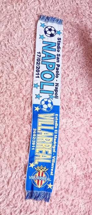 Уникален шал на Шампионска лига - Наполи/Виляреал