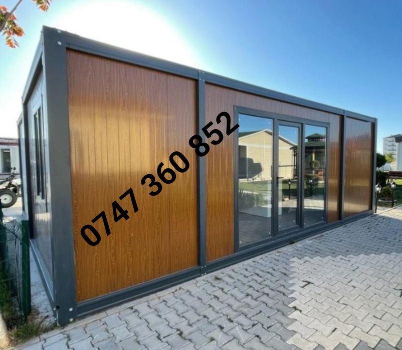 Vand containere wi casute de locuit/SPATII comerciale/terase