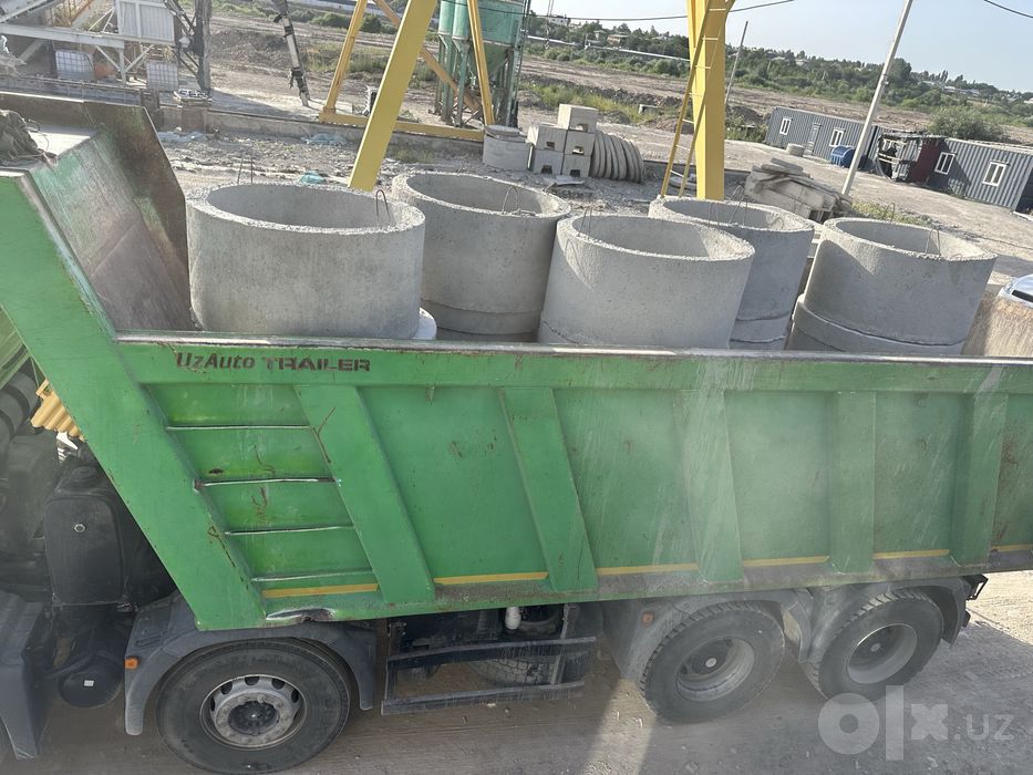 Кольца стеновые любого размера, Beton quvirlar harhil oʻlchamda
