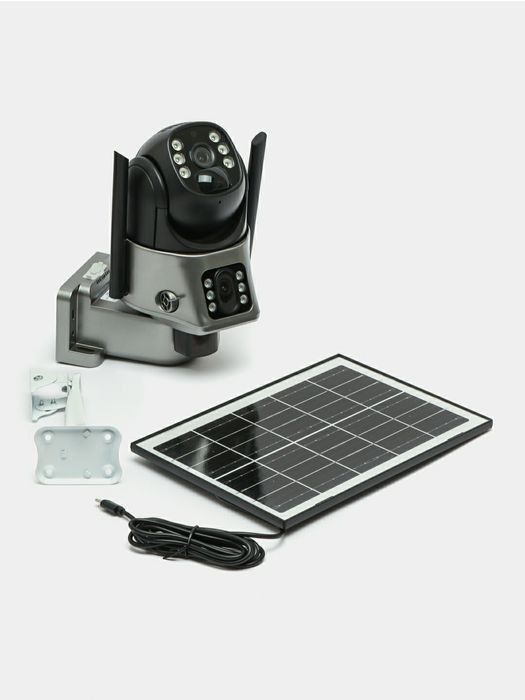 БЕПУЛ Доставка,Камера видеонаблюдения Solar Smart Camera V380Pro 4G.