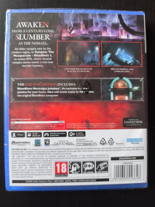Vampire The Masquerade: Bloodlines 2 PS5