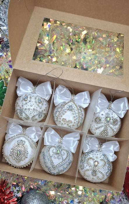 Ёлочные игрушки ручная работа